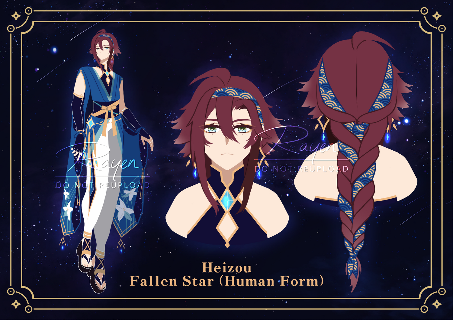 Heizou - Fallen Star (Human Form)