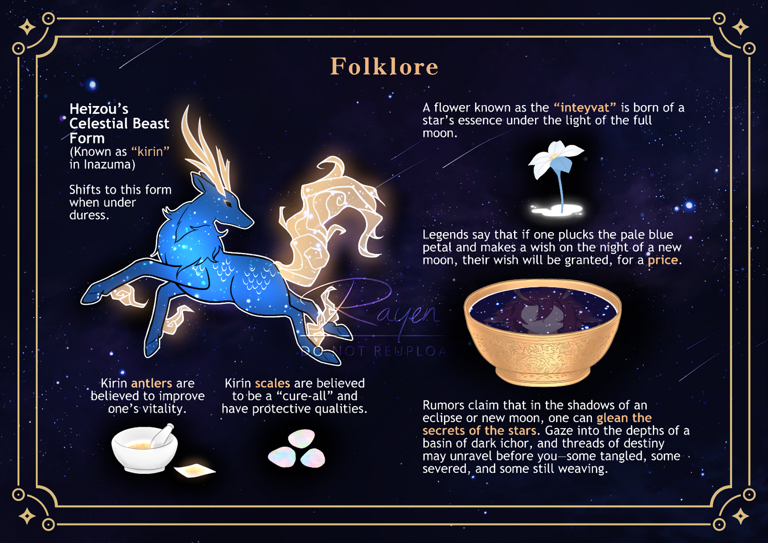 Celestial AU Folklore