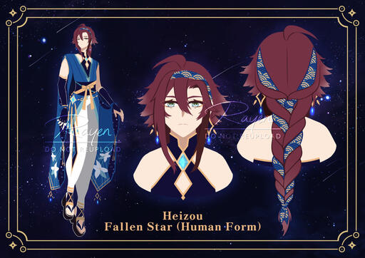 Heizou - Fallen Star (Human Form)