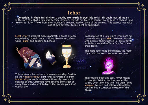 Celestial Traits - Ichor Part 1