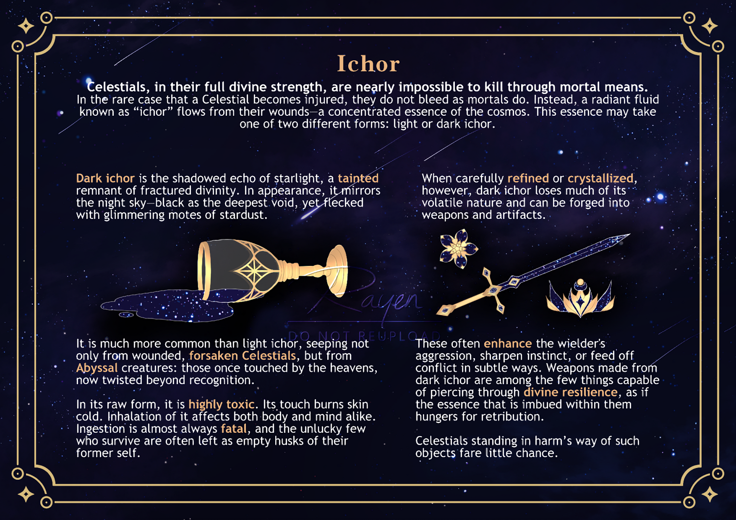 Celestial Traits - Ichor Part 2