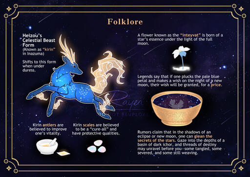Celestial AU Folklore